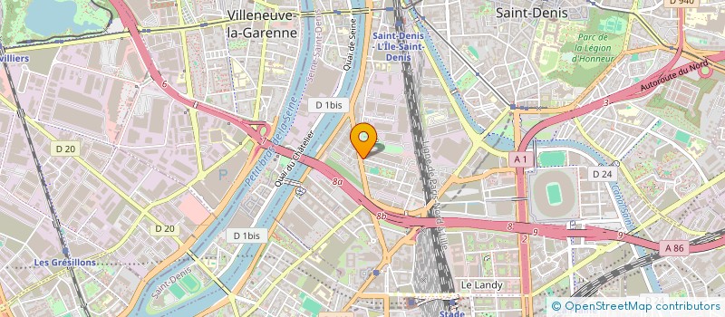 localisation de l'entreprise 924 946 627  à CLICHY