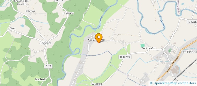 localisation de l'entreprise 924 950 496   LES PEINTURES