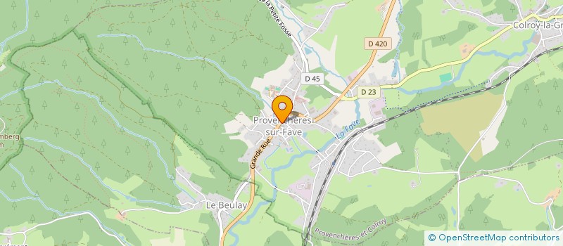 localisation de l'entreprise 924 953 573   PROVENCHERES-ET-COLROY