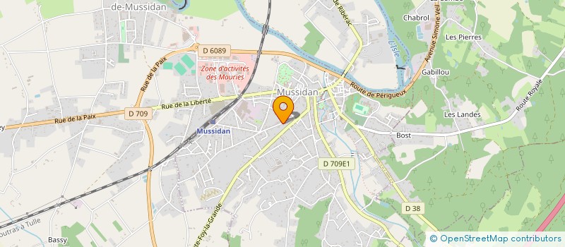 localisation de l'entreprise 924 971 856   MUSSIDAN