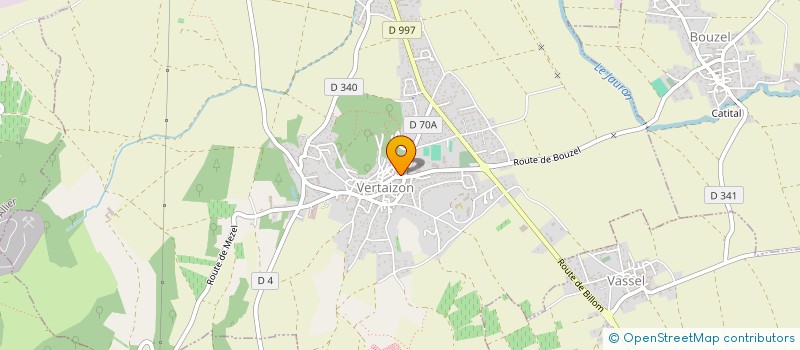 localisation de l'entreprise 924 976 921   VERTAIZON