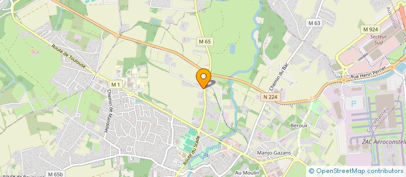 localisation de l'entreprise 925 016 529   CORNEBARRIEU