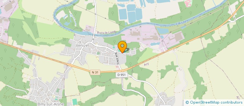 localisation de l'entreprise 925 022 758   VENIZEL