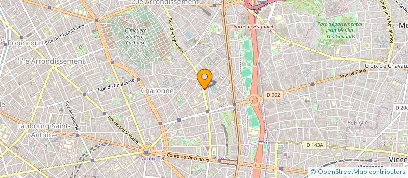 localisation de l'entreprise 925 030 553   PARIS