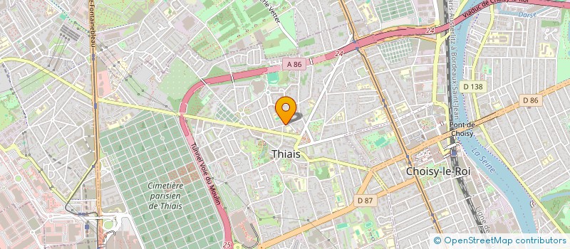 localisation de l'entreprise 925 056 558   THIAIS