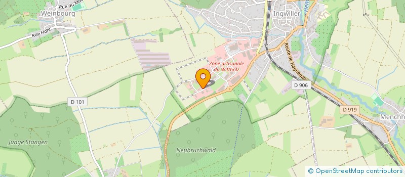 localisation de l'entreprise 925 057 739   INGWILLER