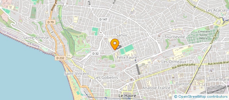 localisation de l'entreprise 925 065 120   LE HAVRE