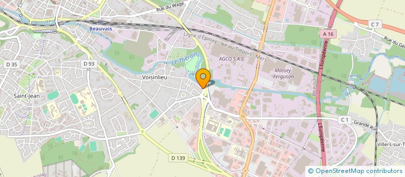 localisation de l'entreprise 925 065 286   BEAUVAIS