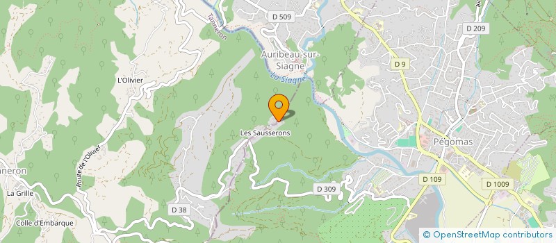 localisation de l'entreprise 925 082 646   PEGOMAS