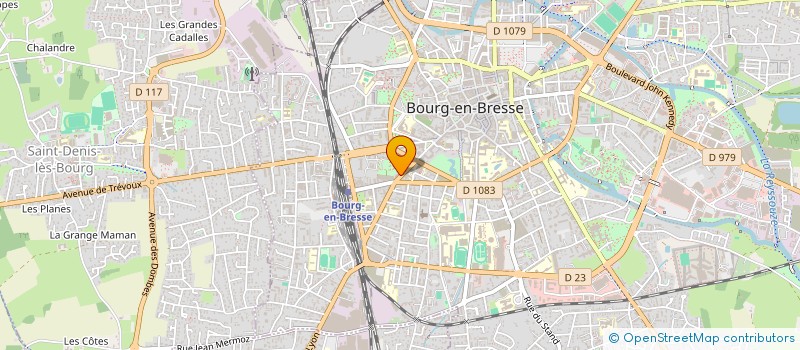 localisation de l'entreprise 925 096 539 à BOURG-EN-BRESSE