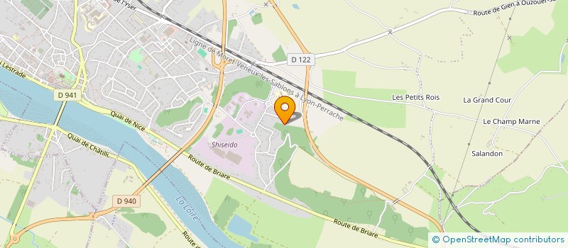 localisation de l'entreprise 925 109 969 à GIEN