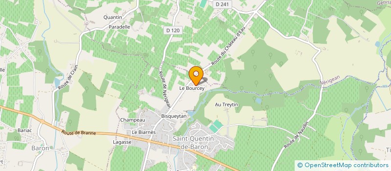 localisation de l'entreprise 925 111 643   SAINT-QUENTIN-DE-BARON