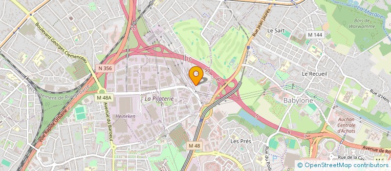 localisation de l'entreprise 925 116 790   ROUESSE-VASSE