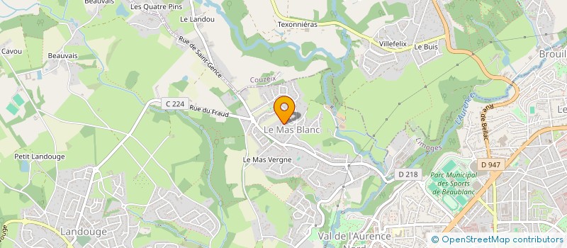 localisation de l'entreprise 925 132 516 à LIMOGES