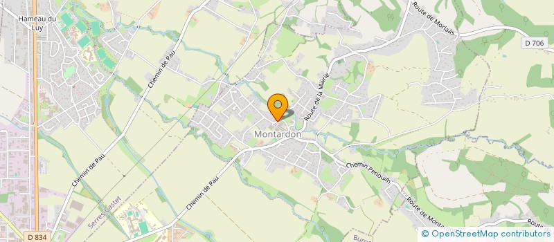 localisation de l'entreprise 925 139 818   MONTARDON