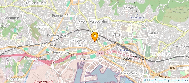 localisation de l'entreprise 925 157 257   TOULON