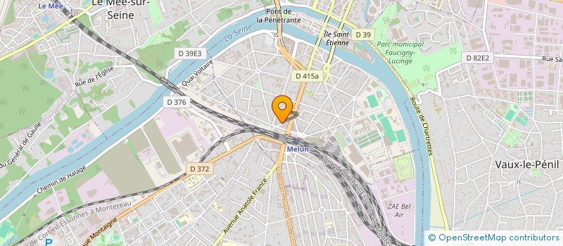 localisation de l'entreprise 925 166 746 à MELUN