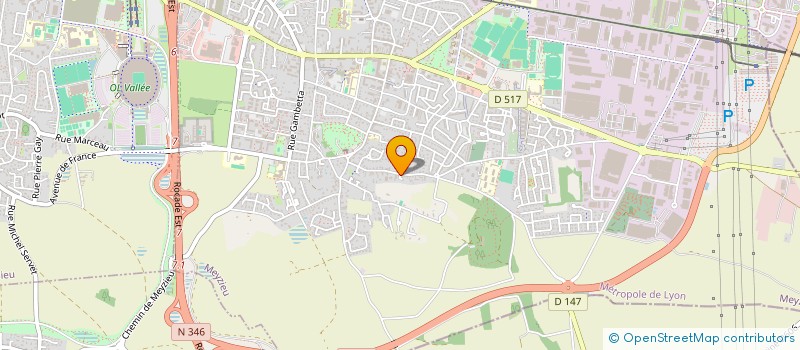 localisation de l'entreprise 925 172 801 à MEYZIEU