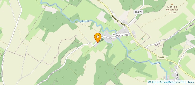 localisation de l'entreprise 925 179 673   MEZEROLLES