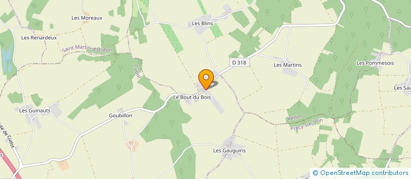 localisation de l'entreprise 925 185 795   CUDOT