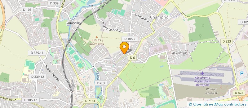 localisation de l'entreprise 925 198 731 à CHAMPHOL
