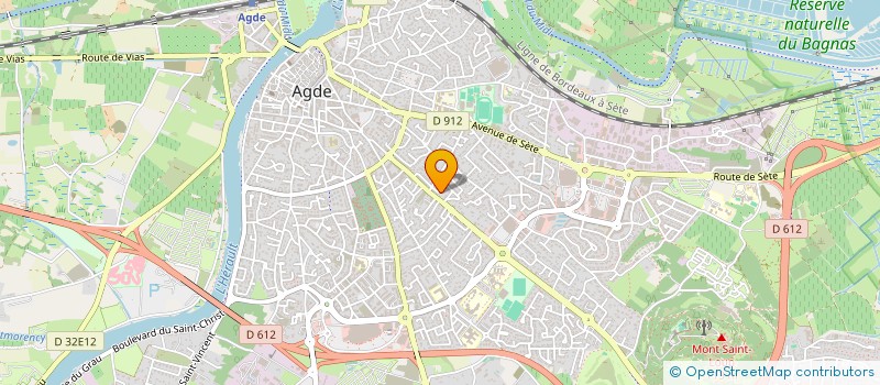 localisation de l'entreprise 925 211 559   AGDE