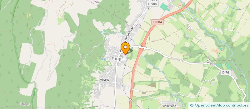 localisation de l'entreprise 925 221 780 à FARGES
