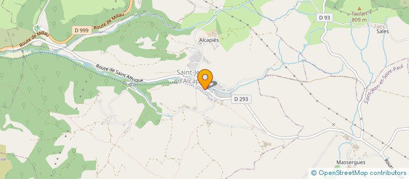 localisation de l'entreprise 925 259 665   LUC-LA-PRIMAUBE