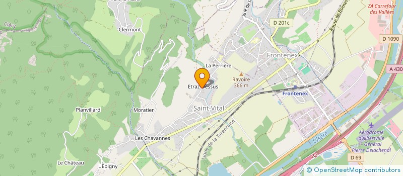localisation de l'entreprise 925 265 787   SAINT-ALBAN-LEYSSE