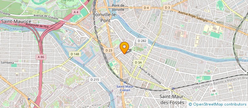 localisation de l'entreprise 925 272 874  à SAINT-MAUR-DES-FOSSES