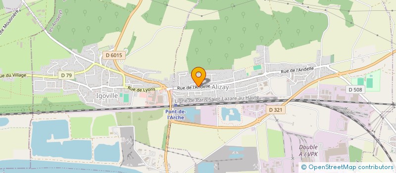 localisation de l'entreprise 925 290 454   ALIZAY