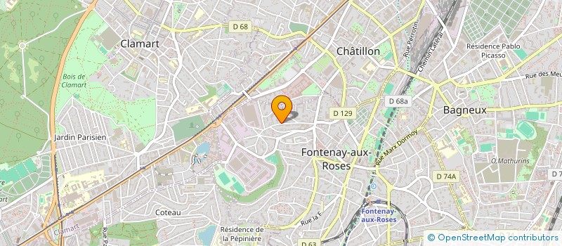 localisation de l'entreprise 925 291 601  à FONTENAY-AUX-ROSES