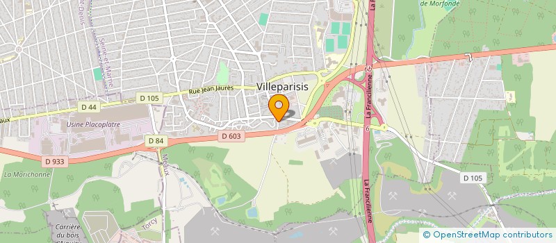 localisation de l'entreprise 925 292 732   VILLEPARISIS