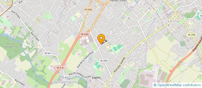 localisation de l'entreprise 925 305 203   VILLENEUVE-D'ASCQ