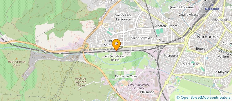 localisation de l'entreprise 925 314 213   NARBONNE