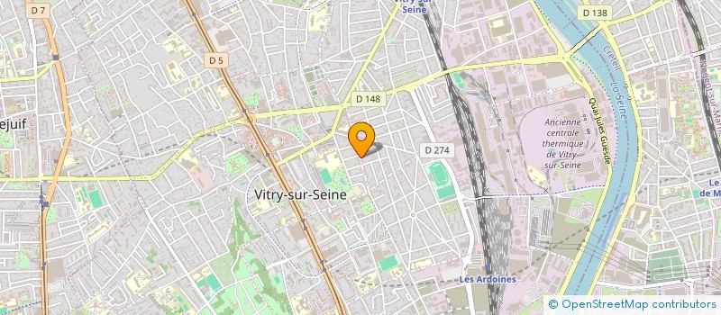 localisation de l'entreprise 925 317 539   VITRY-SUR-SEINE