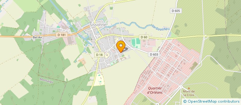 localisation de l'entreprise 925 341 984   SISSONNE