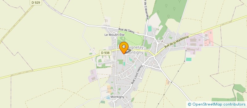 localisation de l'entreprise 925 353 716   MAIGNELAY-MONTIGNY
