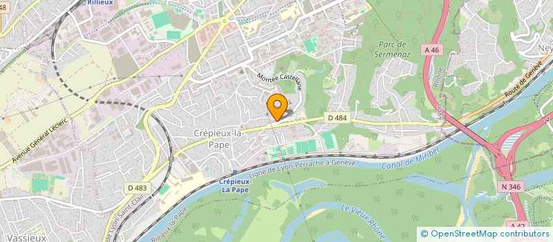 localisation de l'entreprise 925 370 512   RILLIEUX-LA-PAPE