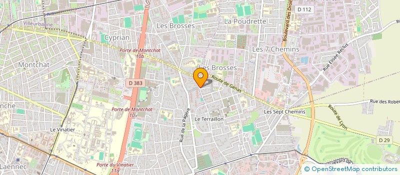 localisation de l'entreprise 925 371 155   BRON