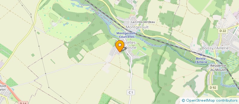 localisation de l'entreprise 925 371 692   COURCELLES-SUR-VIOSNE