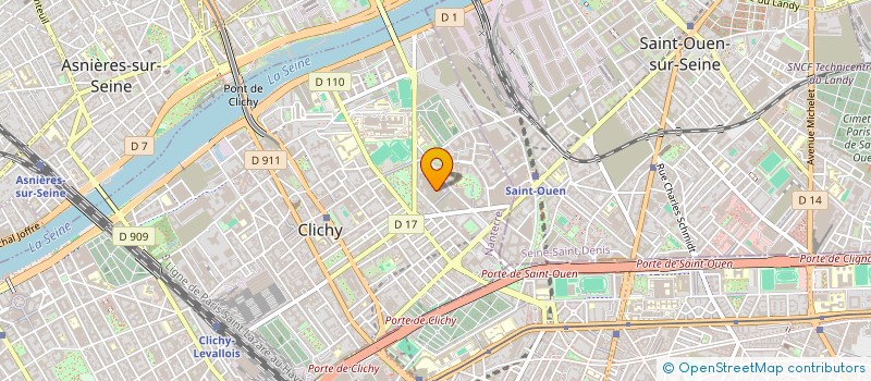 localisation de l'entreprise 925 383 945 à CLICHY