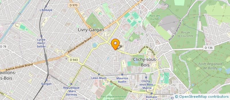 localisation de l'entreprise 925 387 607 à LIVRY-GARGAN