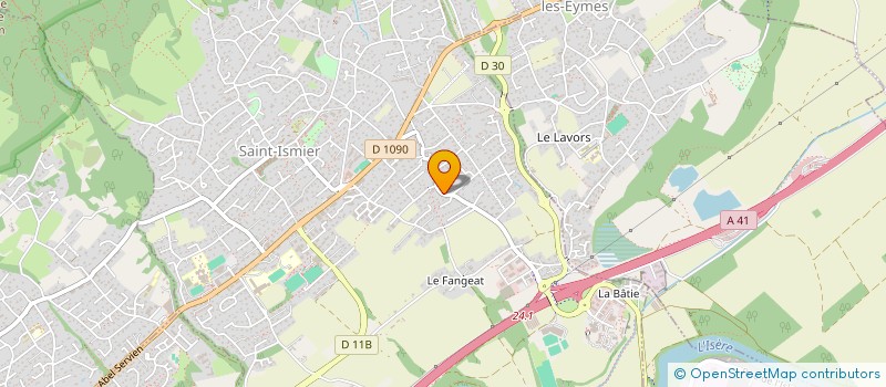 localisation de l'entreprise 925 401 168   SAINT-ISMIER