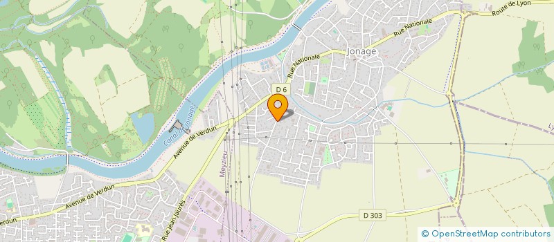 localisation de l'entreprise 925 404 220   JONAGE