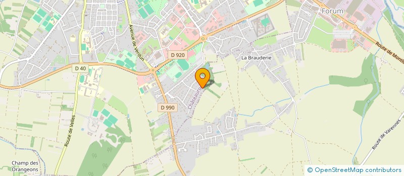 localisation de l'entreprise 925 408 908 à CHATEAUROUX