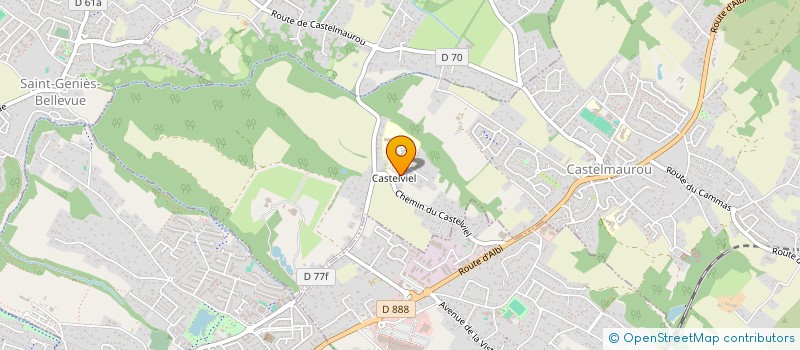 localisation de l'entreprise 927 440 842   CASTELMAUROU