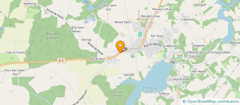 localisation de l'entreprise 927 462 697   GLOMEL