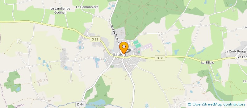 localisation de l'entreprise 927 465 872   BAULON