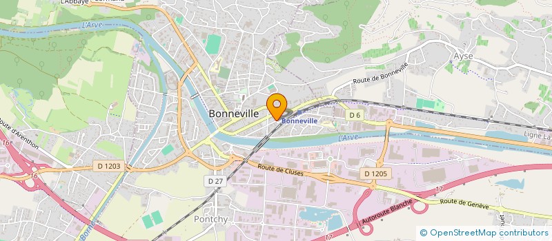 localisation de l'entreprise 927 478 974 à BONNEVILLE